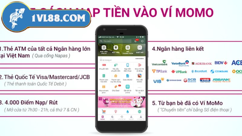 Những Lợi Ích Khi Sử Dụng MoMo Để Nạp Tiền Vào VL88